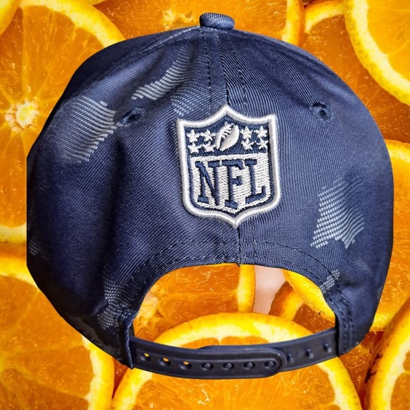 Dallas Cowboys New Era 9FIFTY NFL Snapback Hat Cap‎ Blue - Picture 3 of 8